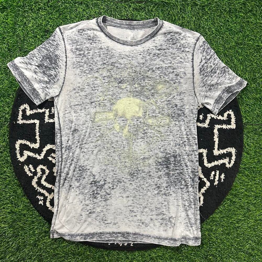 Vintage 2000s Pirates of the Caribbean Y2K T-shirt - M; 19x28 (Width/Length)